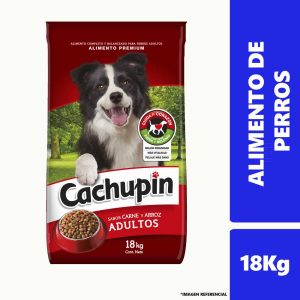 Alimento para Perros Adulto Cachupin Carne Arroz Saco 18Kg