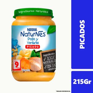 Alimento Picado Naturnes Pollo con Verduras 215Gr