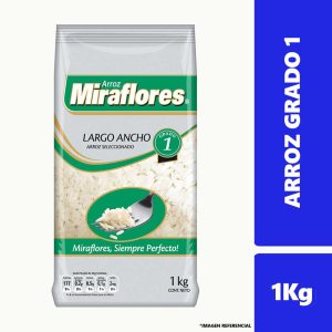 Arroz G1 Miraflores Laminado 1Kg