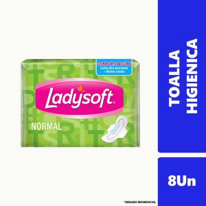 Toalla Higienica Ladysoft Normal Con Alas 8Un