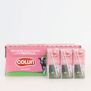 Leche Bombillin Colun Frutilla 200cc