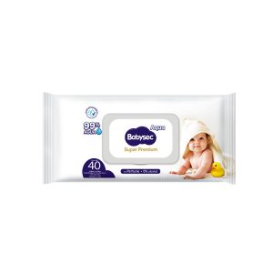 Toallitas Humedas Babysec Super Premium 99% AGUA 40UN