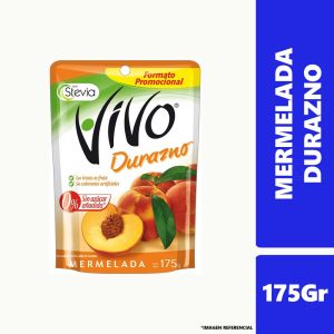 Mermelada Durazno Vivo Bol 175g