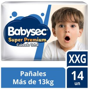 Pañal Babysec Super Premium XXG 14 Unidades