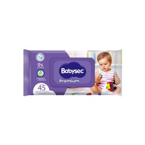 Toallas Humedas Babysec Premium 45 Unidades