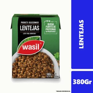 Lenteja Lista Wasil Tetra 380g