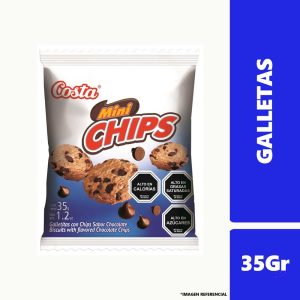 Galleta Mini Choco Chips 35Gr