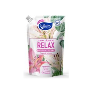 Jabon Liquido Ballerina Relax Doy Pack 750ml