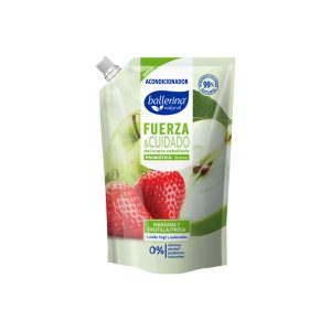Acondicionador Ballerina Fuerza Manzana Frutilla 750Ml