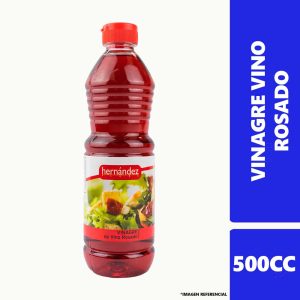 Vinagre Rosado Hernandez Bot 500cc