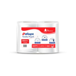 Toalla Institucional La Oferta Una Hoja 250Mt