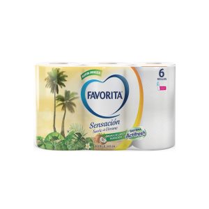 Higienico Favorita Sensacion Coco 6x22 mt