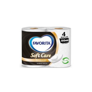 Higienico Favorita Soft Care Doble Hoja 4x50 mt