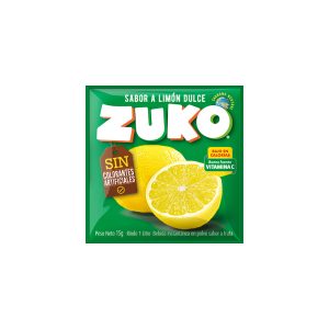 Jugo En Polvo Zuko Limon Dulce 15 Gr