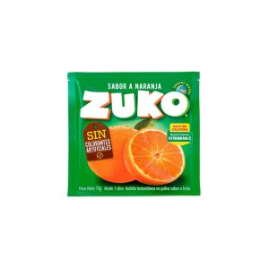 Jugo En Polvo Zuko Naranja 15 Gr