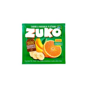 Jugo En Polvo Zuko Naranja Platano 15g