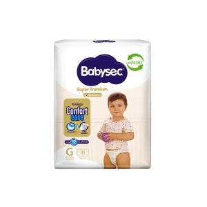 Pañal Babysec Super Premium G 18 Unidades