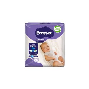 Pañal Babysec Premium P 20 Unidades