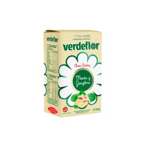 Yerba Mate Verdeflor Menta Jengibre 500 gr