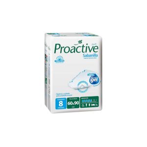 Sabanilla Proactive 60x90cm 8un