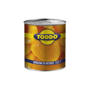 Durazno Mitades Toddo 820gr
