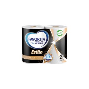 Toalla Papel Favorita Estilo Doble Hoja 2x24mt