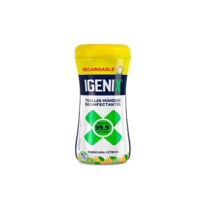 Toalla Desinfenctante Igenix 40 unidades