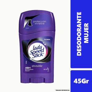 Desodorante Barra Lady Speed Invisible Floral 45g