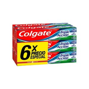 Pasta Dental Colgate Triple Accion Pack 6x50gr