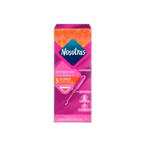 Tampon Super X3 Nosotras