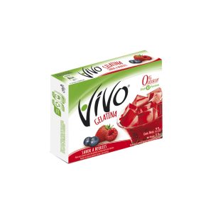 Gelatina Vivo Berries 22gr
