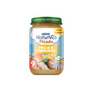 Alimento Picado Naturnes Pollo con Verduras 205Gr