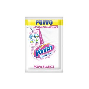 Detergente Polvo Ropa Blanca Vanish Sobre 30g