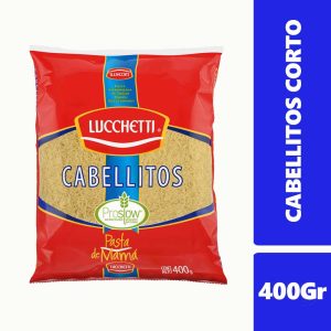 Fideo Lucchetti Cabello Corto Bol 400g