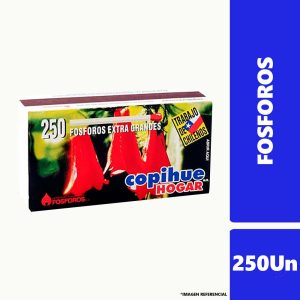 Fosforo Copihue Extra Grande 250Un