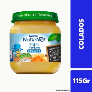 Alimento Colado Naturnes Pollo con Verduras 115Gr