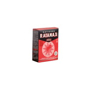Insecticida Raticida Ratanax Tanax Caj 50g
