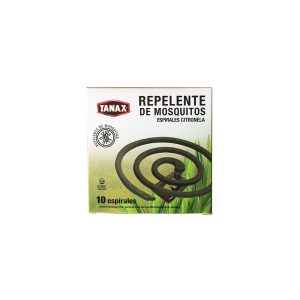 Repelente De Mosquitos Tanax Espiral 10 Unidades