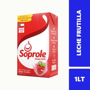 Leche Frutilla Soprole Caja 1l