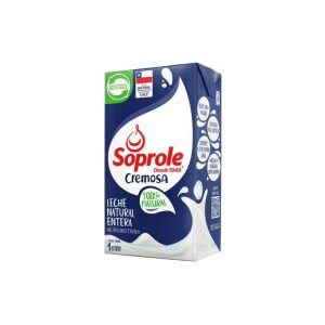 Leche Entera Soprole Cremosa 1lt