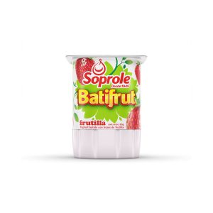 Yoghurt Batifrut Trozo Frutilla Soprole 165Gr