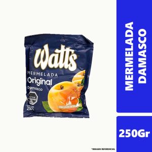Mermelada Damasco Watts Bol 250g