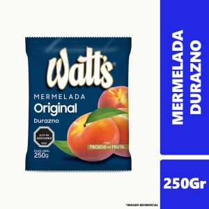 Mermelada Durazno Watts Bol 250g