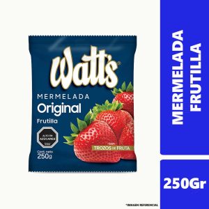 Mermelada Frutilla Watts Bol 250g