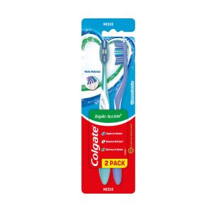 Cepillo Dental Colgate Medio Triple Accion 2Un