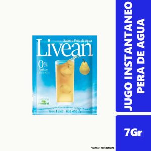 Jugo en Polvo Livean Pera de Agua 7Gr