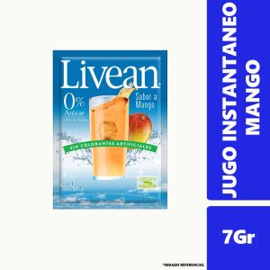 Jugo en Polvo Livean Mango 7Gr