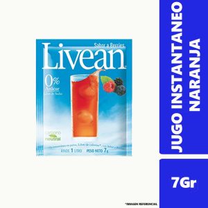Jugo en Polvo Livean Berries 7Gr