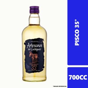 Pisco Artesanos Cochiguaz 35° Bot 700cc