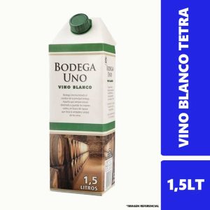 Vino Tetra Bodega Uno Blanco 1,5lt